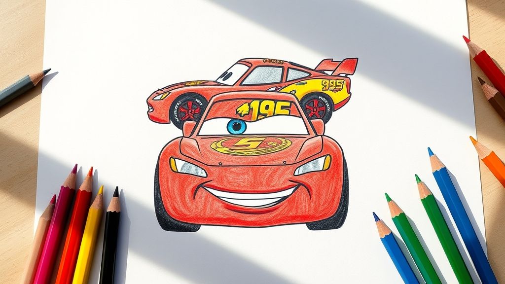 dessins cars