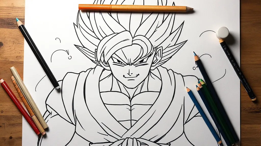 dessins de coloriage DBZ