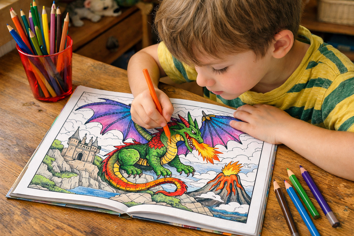 Coloriage Dracaufeu