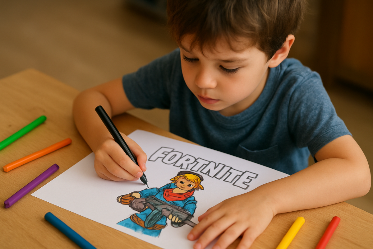 Dessin Fortnite skin rare