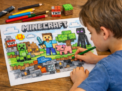 avantages dessin minecraft