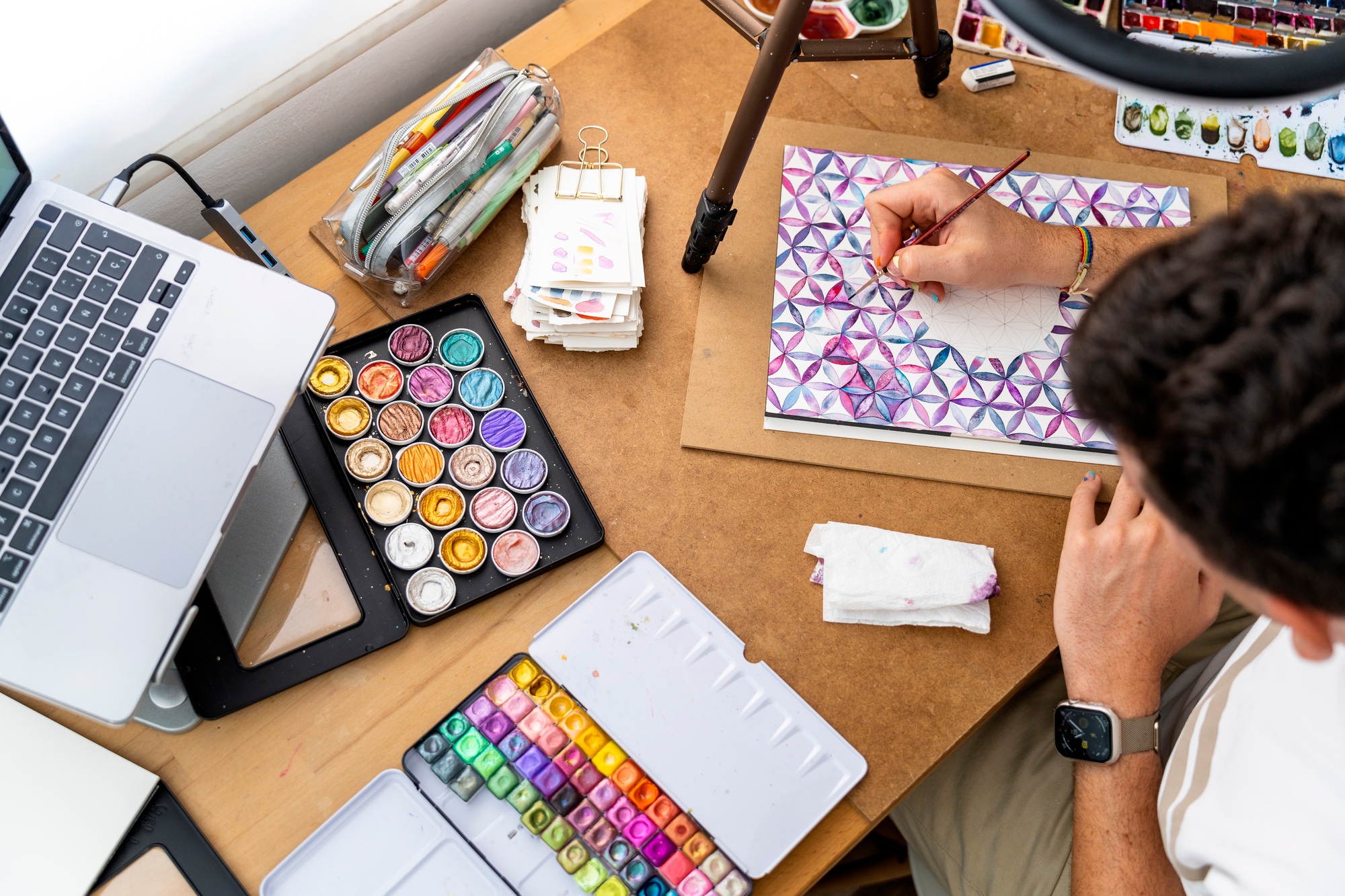 coloriage magique adulte