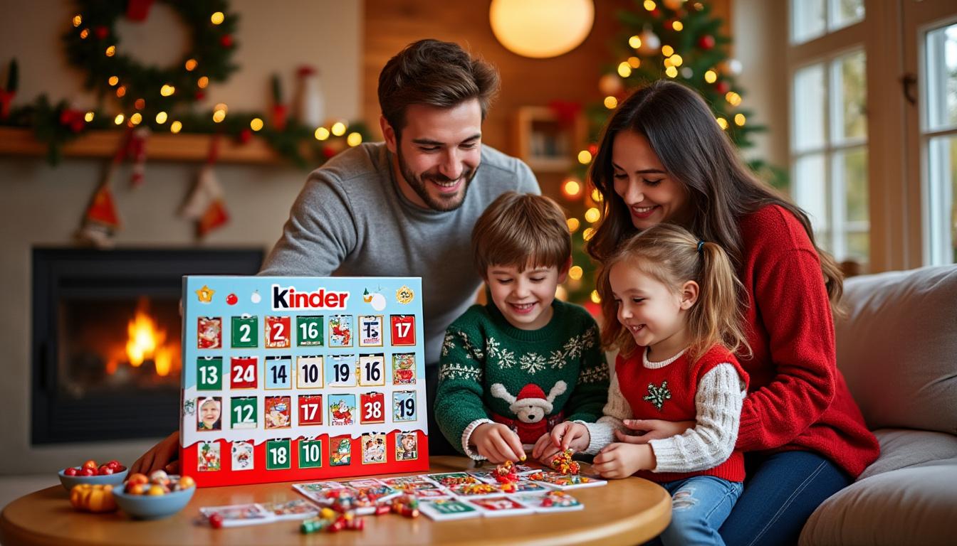 découvrez pourquoi le calendrier de l'avent kinder à partager est un incontournable pour célébrer les fêtes. avec ses délicieuses surprises chocolatées et son esprit de partage, il promet de ravir petits et grands. ne manquez pas l'occasion d'ajouter une touche magique à votre saison des fêtes !