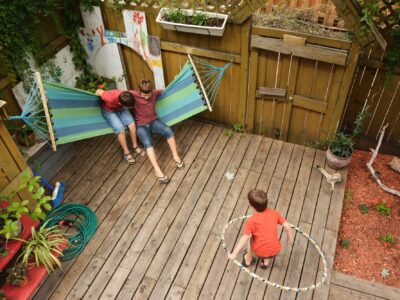 jardin et jeu