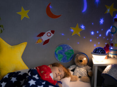 veilleuse avec projecteur