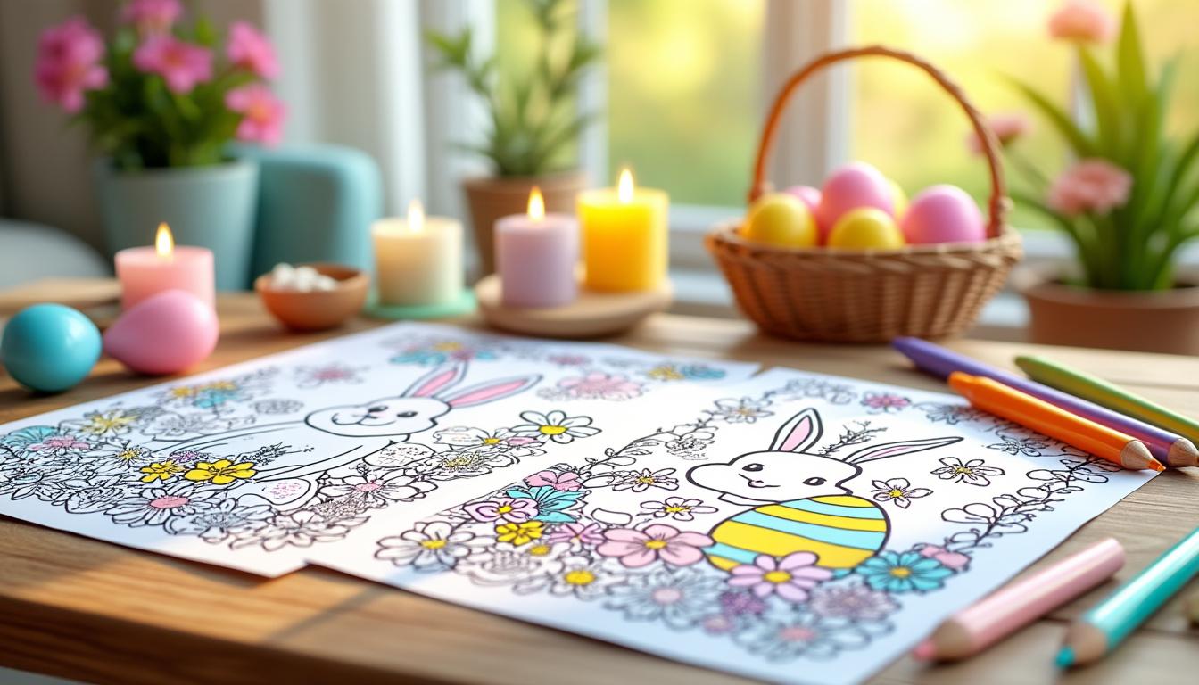 téléchargez gratuitement les meilleurs coloriages de pâques en pdf pour divertir et occuper vos enfants avec des activités créatives et ludiques.