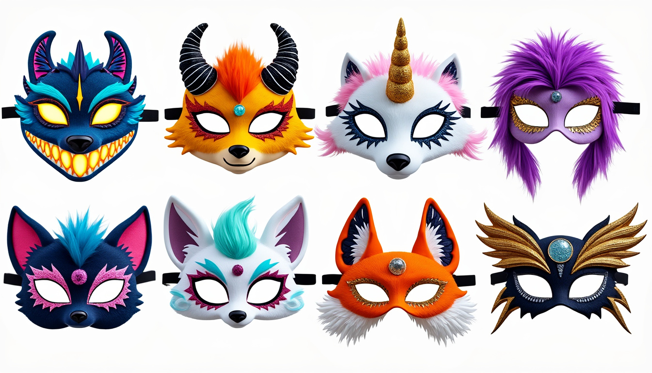 découvrez les 5 meilleures tendances de masques d'halloween à imprimer chez vous cette année. inspiration, originalité et idées diy pour un look effrayant et unique !