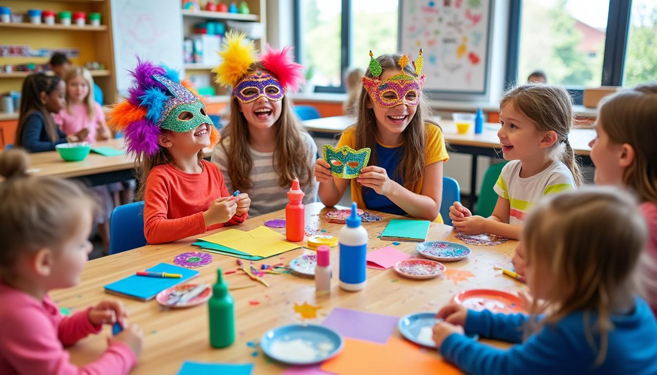 découvrez comment organiser facilement un atelier créatif pour enfants ou adultes autour de la création de masques rigolos : idées, astuces, matériel et conseils pour une activité ludique et originale.