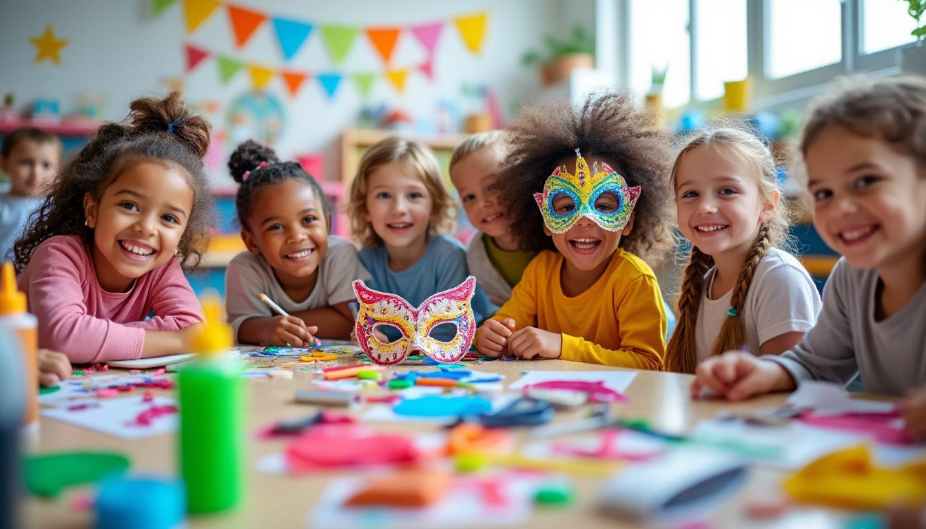 découvrez nos astuces pour organiser un atelier créatif et fabriquer des masques rigolos. suivez nos conseils pratiques pour une activité amusante et facile à mettre en place avec enfants ou adultes.