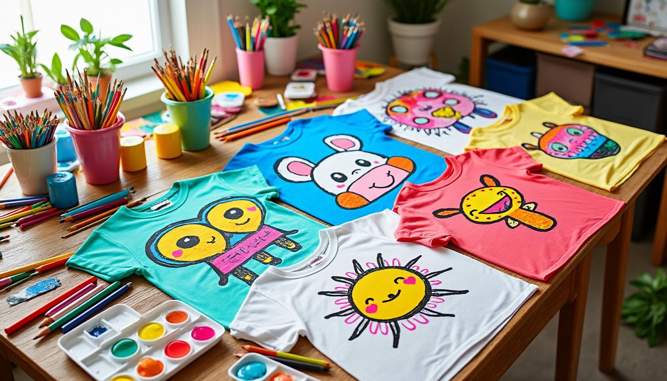 découvrez comment la customisation de t-shirts pour enfants devient une activité diy amusante et créative à partager en famille. conseils, idées et inspirations pour personnaliser vos vêtements à la maison !