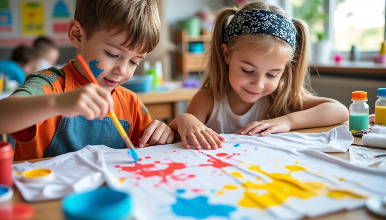 découvrez comment la customisation de t-shirts pour enfants devient une activité diy amusante et créative à partager en famille. offrez à vos petits l'occasion de personnaliser leurs vêtements tout en vivant un moment convivial ensemble !