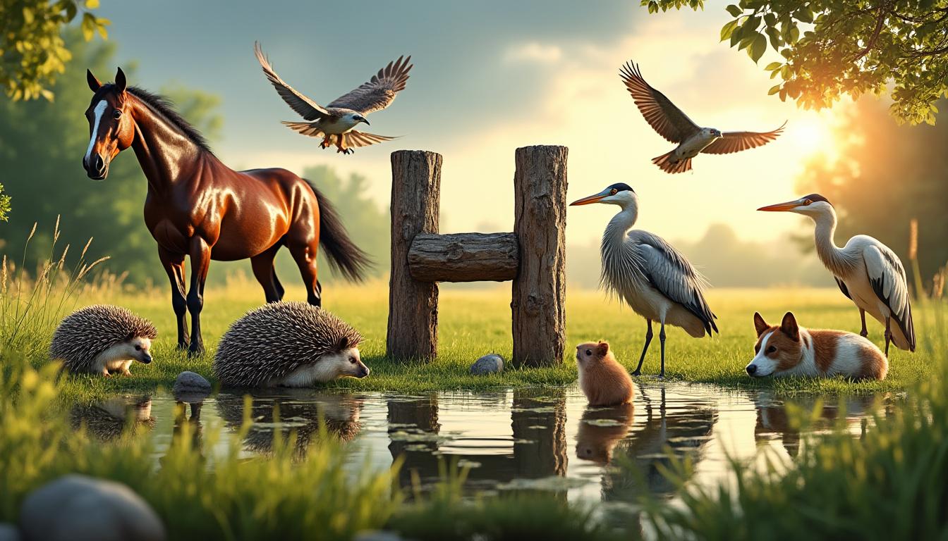 découvrez une liste complète d'animaux commençant par la lettre h, accompagnée de descriptions pour enrichir vos connaissances ou vos jeux de mots croisés !