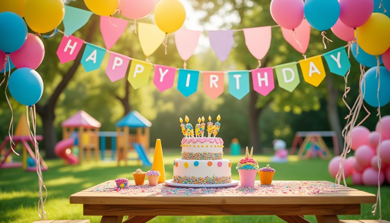 apprenez à organiser une fête inoubliable pour enfants dans un parc avec nos conseils pratiques et idées créatives pour un événement mémorable et réussi.