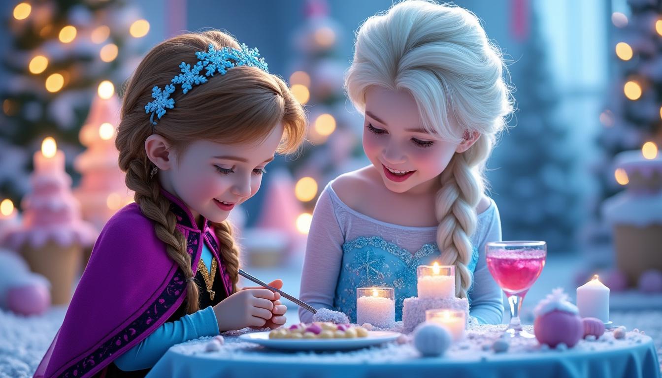 découvrez les meilleurs thèmes et décorations pour organiser une fête d'enfants reine des neiges inoubliable, pleine de magie et de joie.