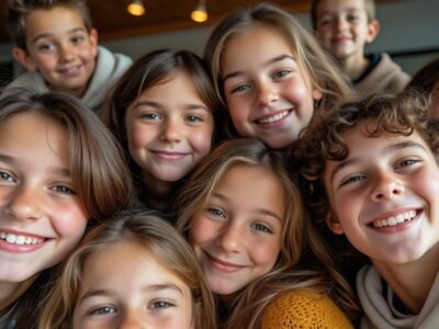 découvrez les tendances actuelles du selfie en groupe d’enfants, avec des astuces pour capturer des moments amusants et authentiques que vous devez connaître.