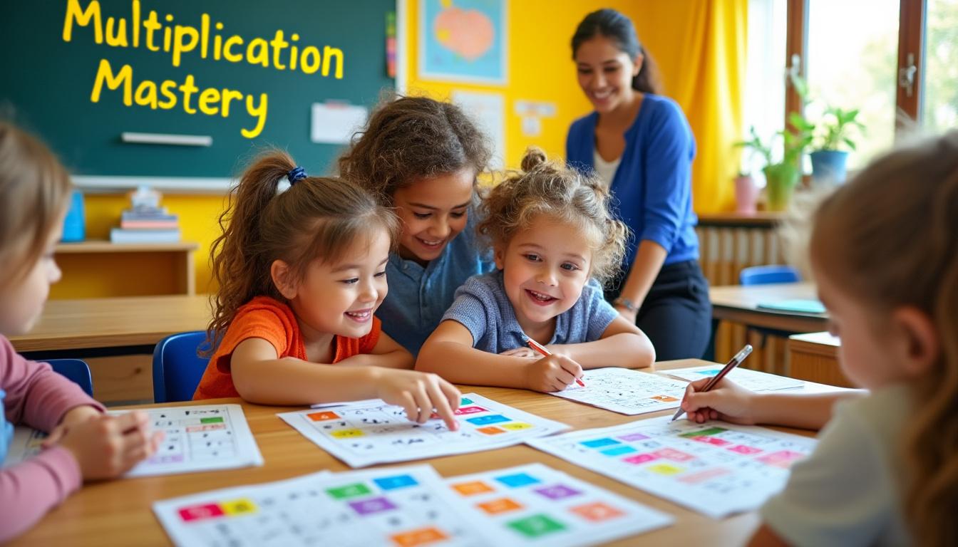 découvrez comment un jeu de table de multiplication à imprimer transforme l'apprentissage en une activité ludique et amusante pour tous les âges.