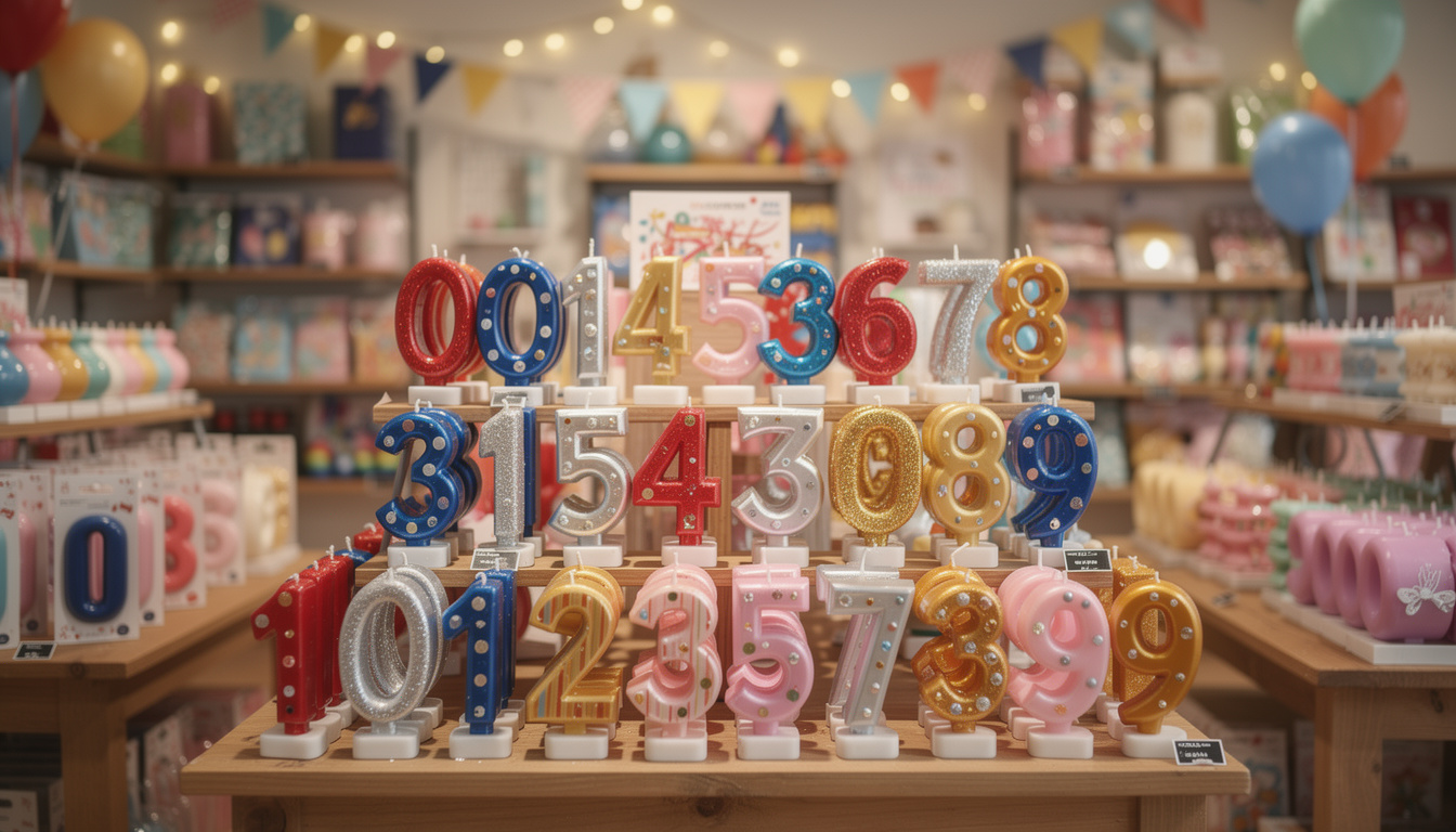 découvrez les meilleurs endroits pour acheter des bougies en forme de chiffre originales et uniques, parfaites pour toutes vos célébrations.