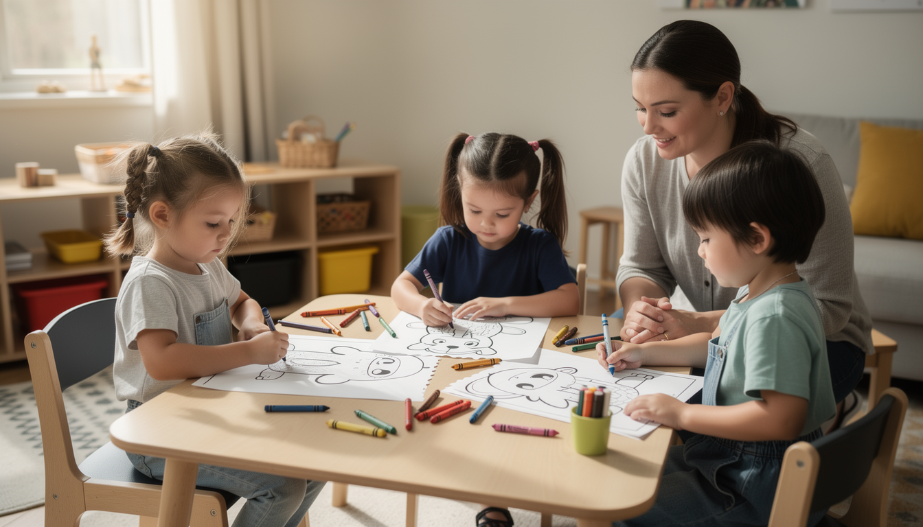 coloriage de Tchoupi