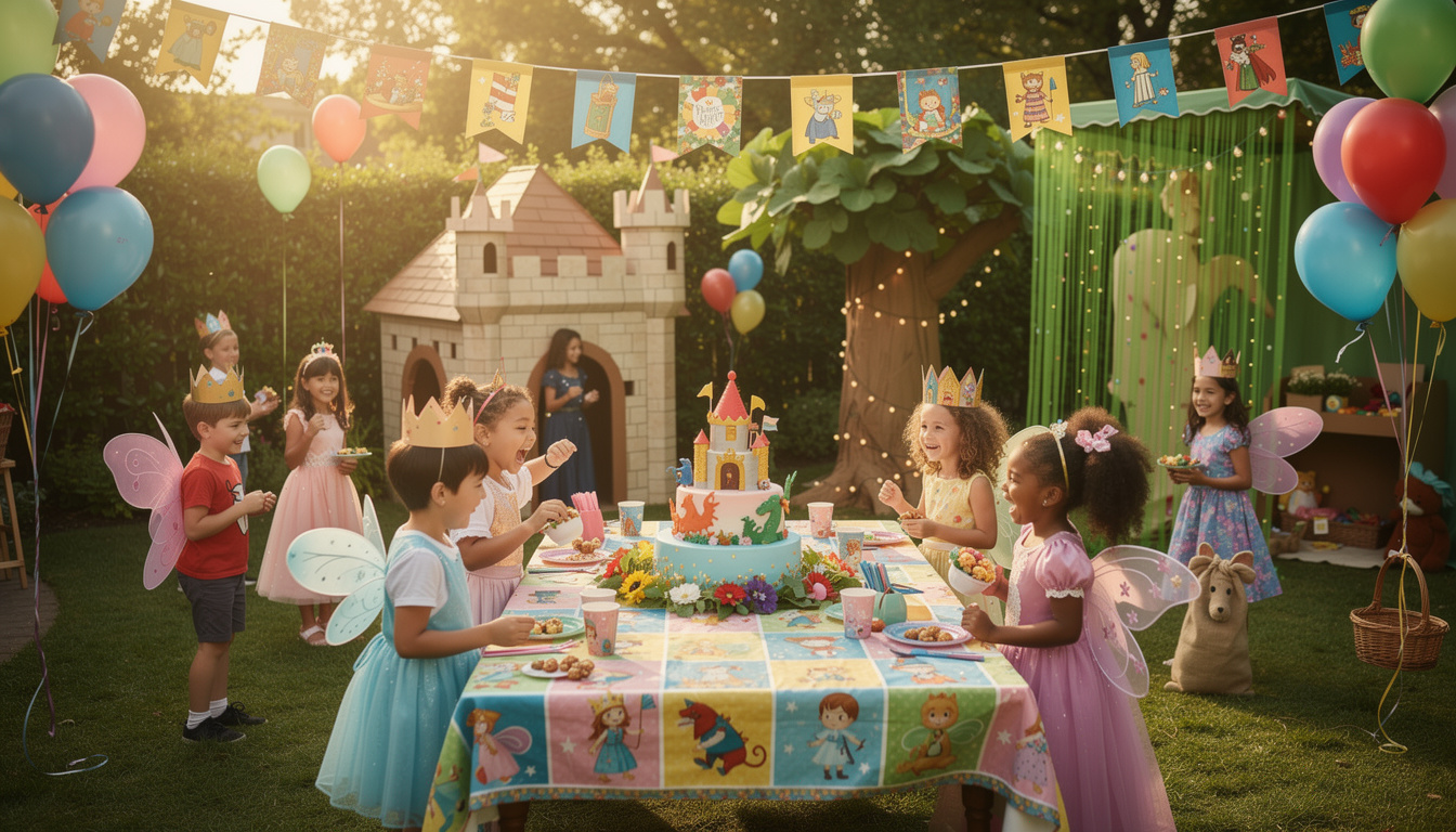 découvrez les jeux parfaits pour animer un anniversaire d'enfant sur le thème des contes classiques, garantissant rires et magie pour petits et grands.