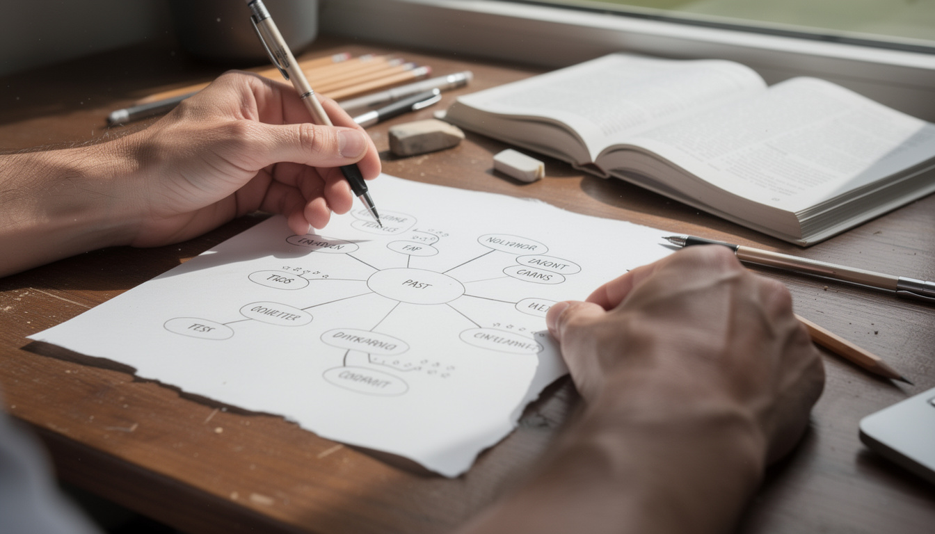 découvrez les astuces essentielles pour créer une carte mentale efficace du prétérit en anglais et maîtrisez facilement cette règle grammaticale.