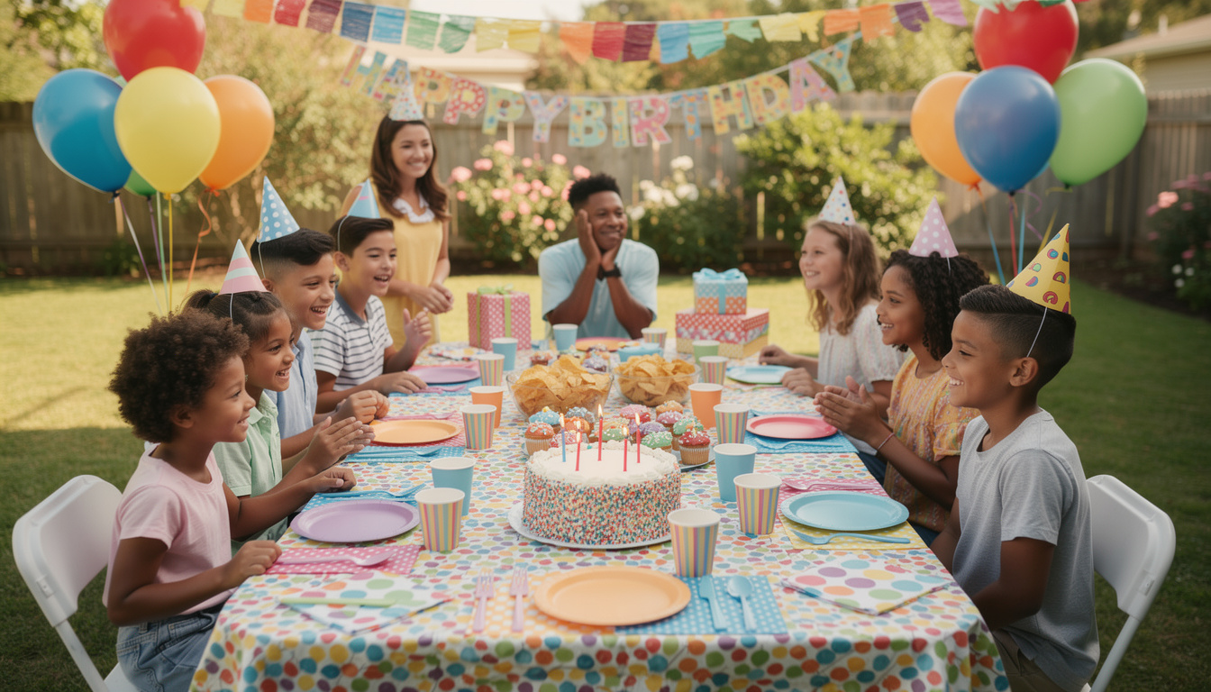 découvrez nos conseils pour organiser une fête d'anniversaire réussie avec de la vaisselle jetable colorée, alliant praticité et ambiance festive.