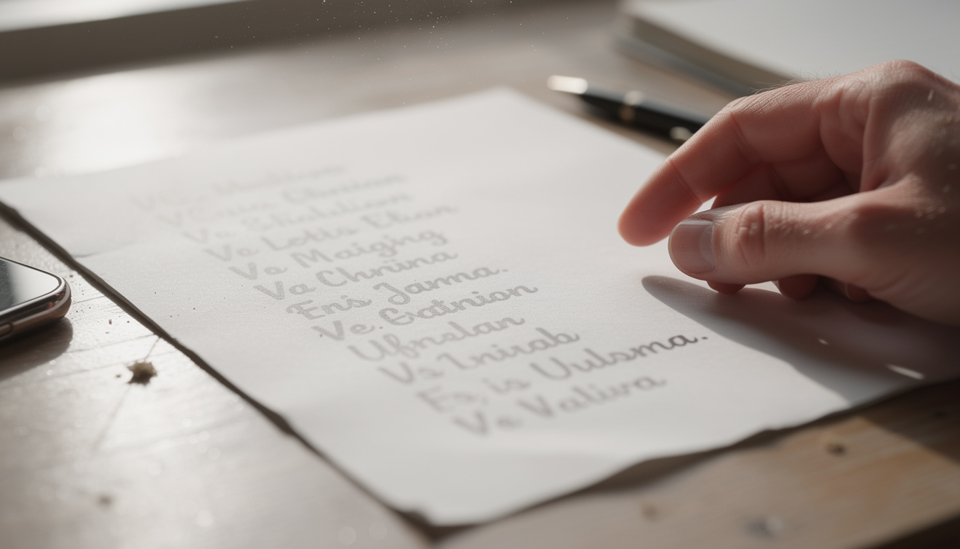 découvrez une sélection originale et charmante de prénoms de fille commençant par la lettre v, parfaite pour trouver un prénom unique et plein de caractère.