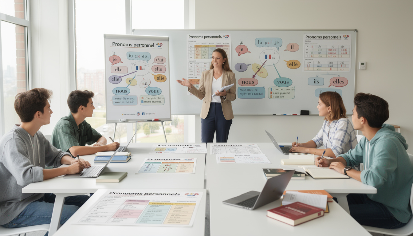 découvrez notre tableau des pronoms personnels, un outil indispensable pour faciliter l'apprentissage et l'enseignement de la grammaire en classe.