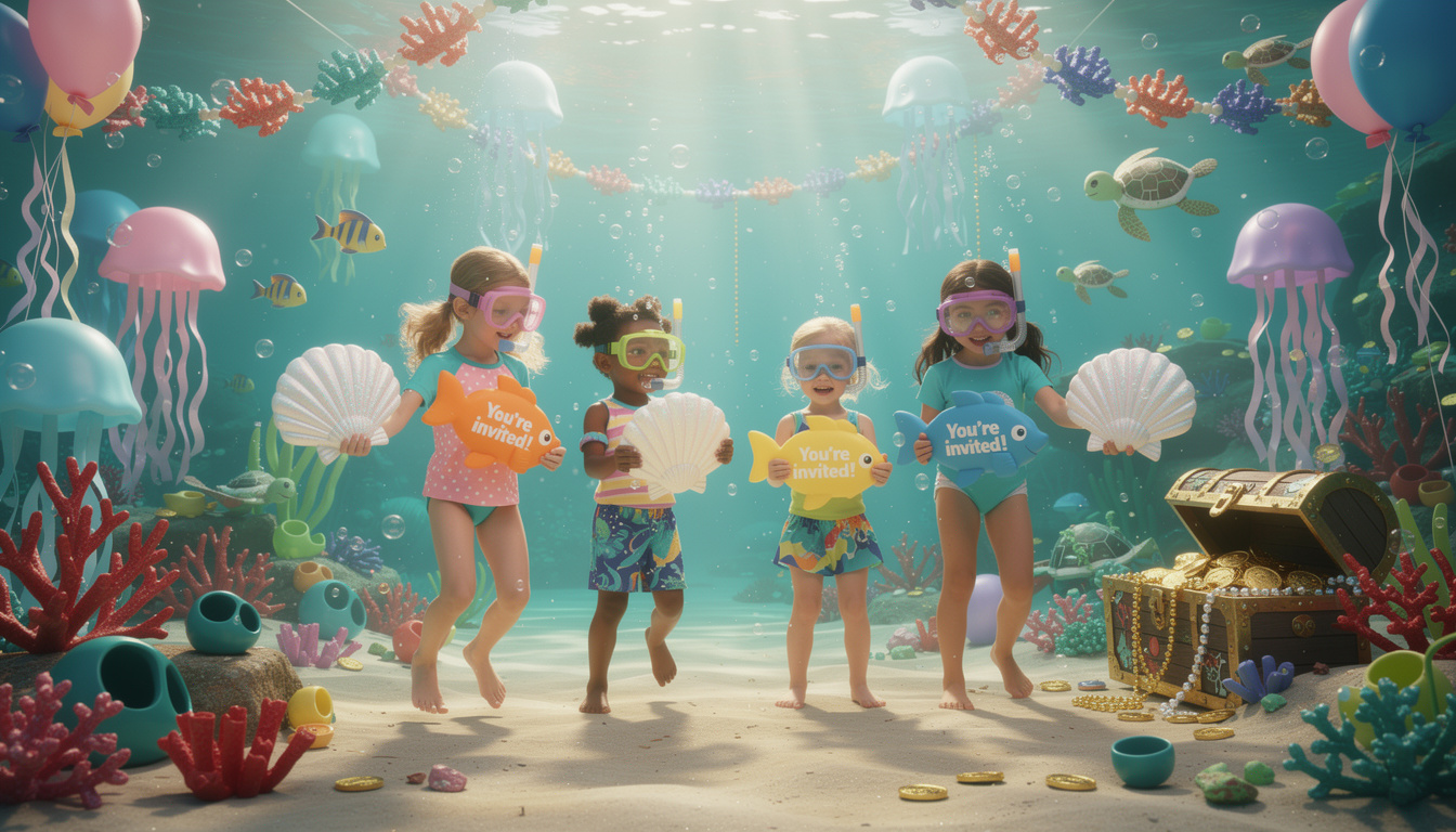 découvrez des idées et thèmes enchanteurs pour organiser une fête pour enfants sous l’océan magique, garantissant un événement mémorable et plein de surprises.