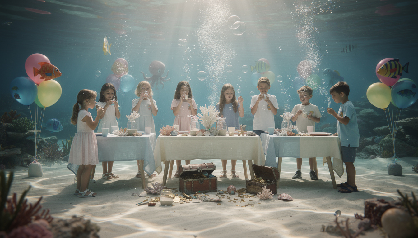 découvrez des idées et inspirations pour organiser une fête pour enfants sous le thème de l’océan magique. thèmes, décorations, activités et conseils pour un événement inoubliable et réussi.