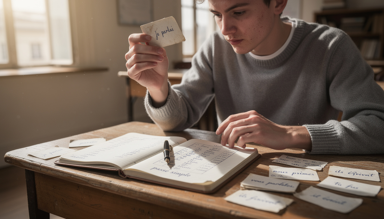 découvrez des astuces efficaces pour mémoriser facilement le tableau de conjugaison au passé simple et améliorer votre maîtrise de la langue française.