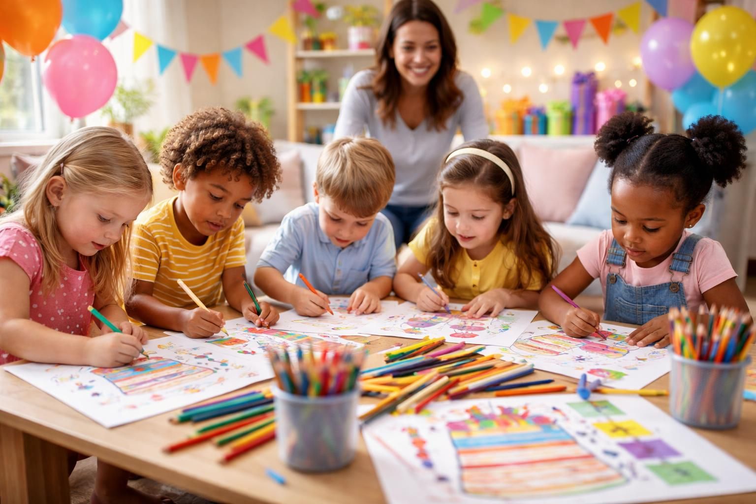 découvrez comment le coloriage d'anniversaire peut encourager l'expression artistique et stimuler la créativité des enfants, tout en rendant leurs fêtes encore plus joyeuses.