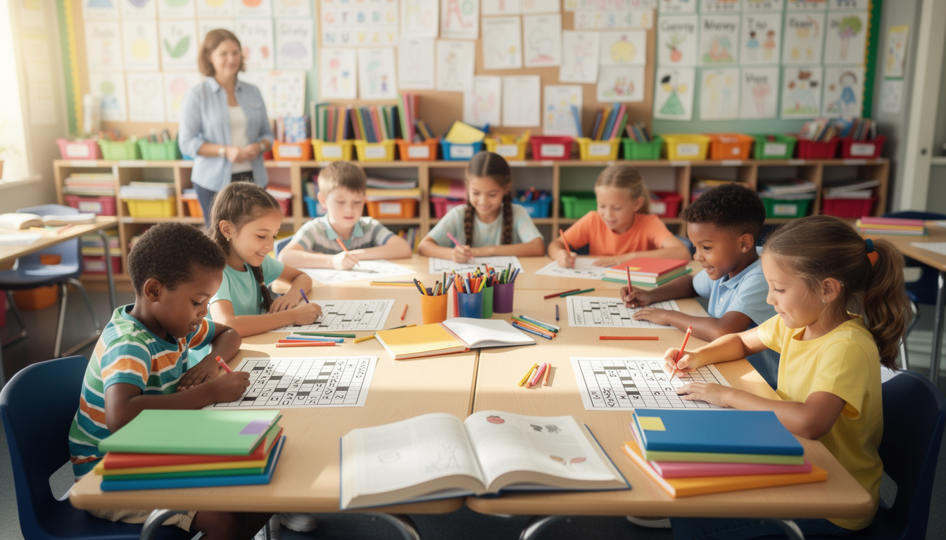 découvrez comment les mots fléchés peuvent devenir un outil pédagogique ludique et efficace pour aider les enfants à développer leur vocabulaire et leur logique.