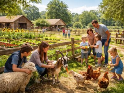 découvrez la ferme pédagogique à nevers, un espace convivial et éducatif parfait pour une sortie en famille. apprenez et amusez-vous en pleine nature !