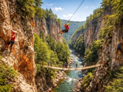 découvrez canyon park à epretot, un lieu d'aventures en plein air offrant des activités pour tous les âges. profitez d'une expérience unique entre nature et sensations fortes.