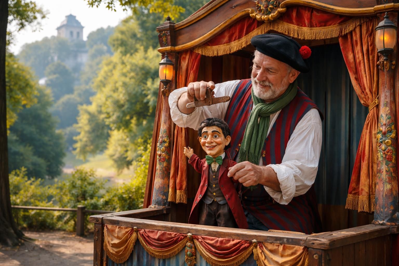 découvrez le spectacle enchanteur de guignol aux buttes chaumont à paris, une tradition théâtrale qui émerveille petits et grands depuis des générations.