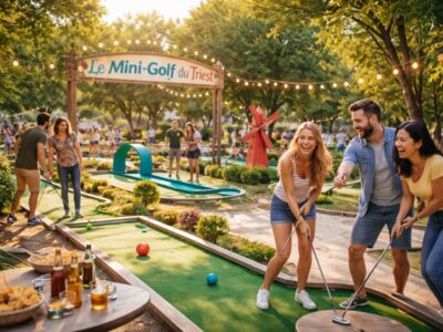 découvrez le mini-golf du triest, l'endroit parfait pour des sorties entre amis alliant fun et défi dans une ambiance conviviale.