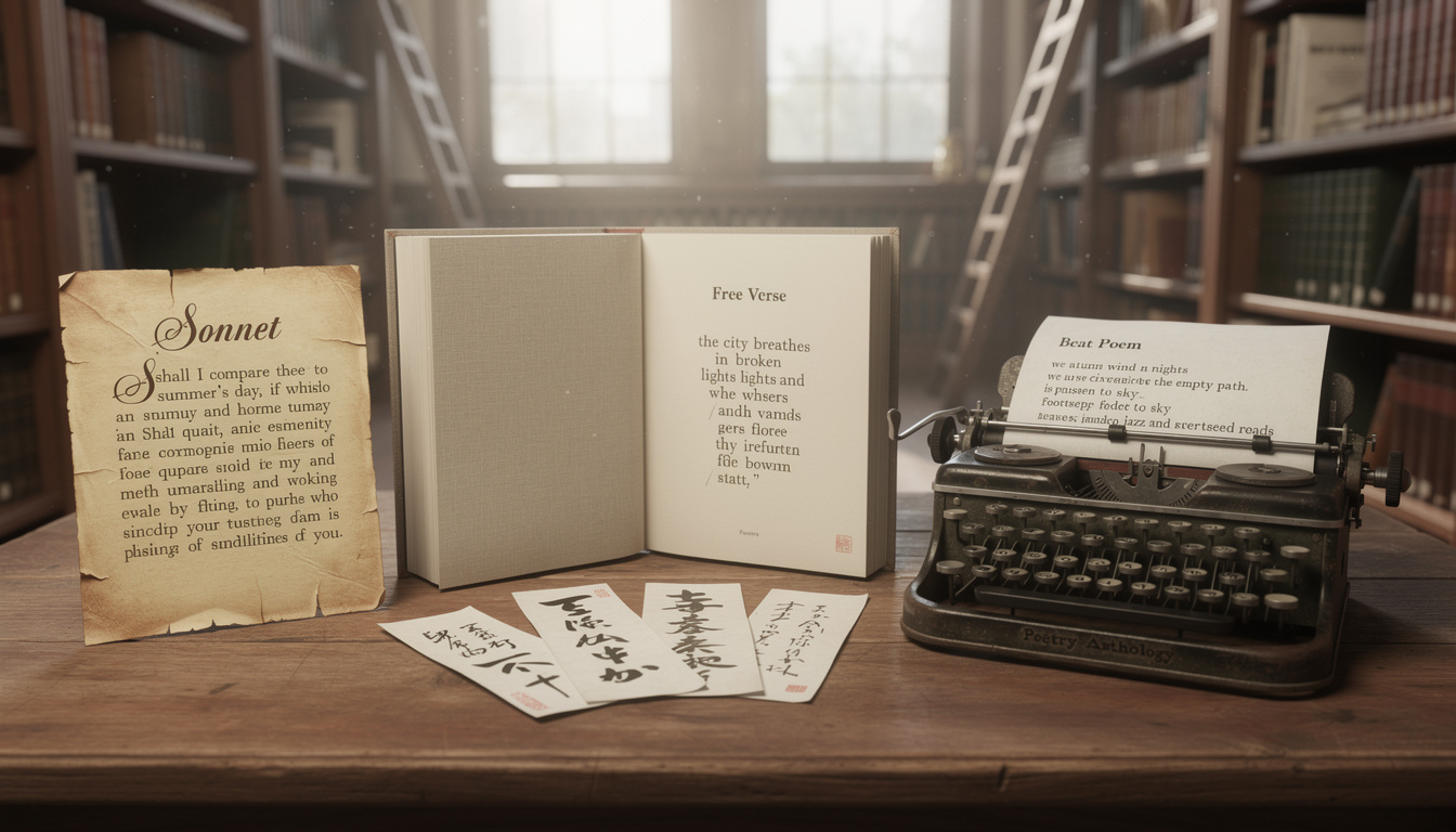 découvrez les différents types de poèmes et leur impact essentiel dans la culture populaire, explorant leurs formes, fonctions et influences à travers le temps.