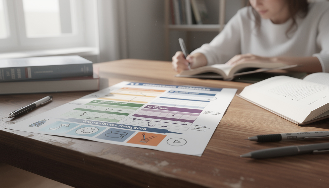 découvrez un tableau comparatif des prépositions en français conçu spécialement pour les anglophones, pour faciliter votre apprentissage et renforcer votre maîtrise de la langue.