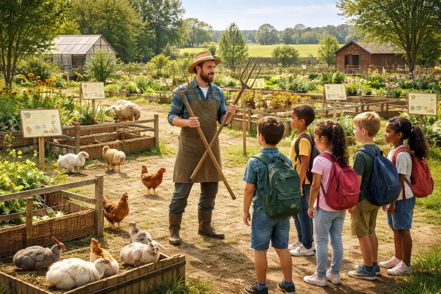 découvrez comment les fermes pédagogiques locales contribuent à sensibiliser et éduquer à l'environnement, en rapprochant enfants et adultes de la nature et des pratiques durables.