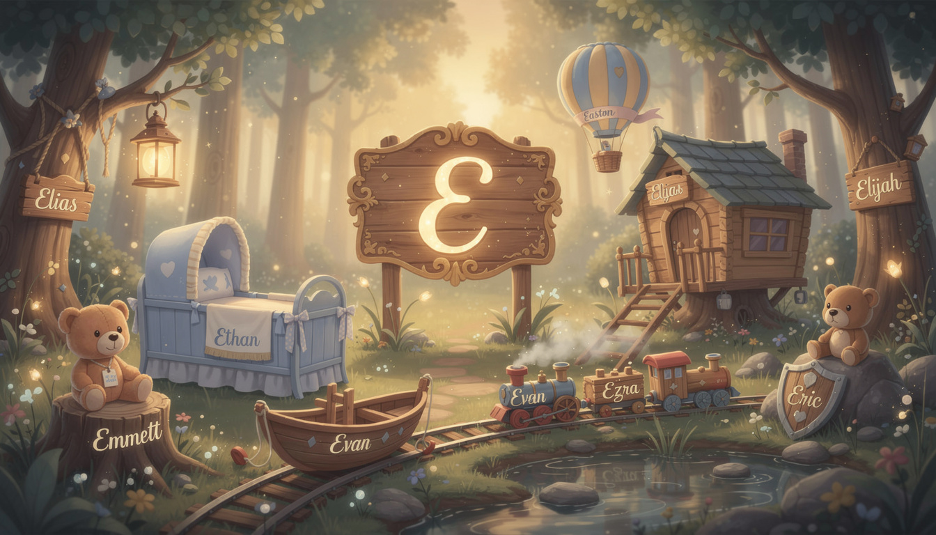 découvrez notre guide ultime des prénoms de garçon commençant par la lettre e, pour trouver facilement le prénom parfait pour votre enfant.