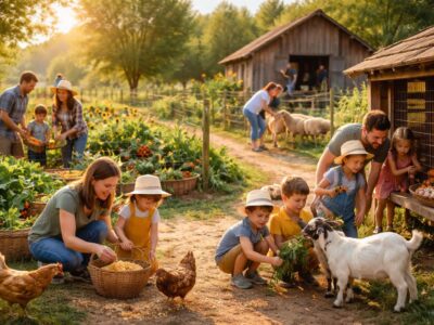 vivez des moments inoubliables en famille à la ferme pédagogique d'ezanville, une expérience ludique et éducative pour petits et grands.