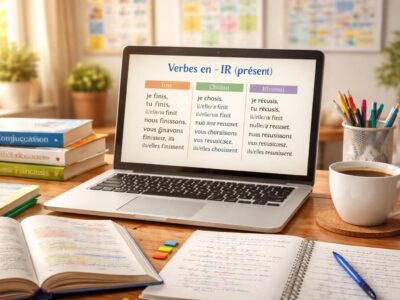 découvrez un guide complet pour maîtriser les verbes en -ir au présent, idéal pour les débutants en français. apprenez les règles de conjugaison facilement et améliorez votre français.