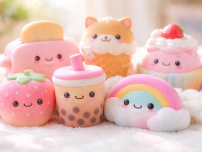 découvrez nos squishies kawaii, des objets anti-stress adorables qui apportent sourire et détente au quotidien.