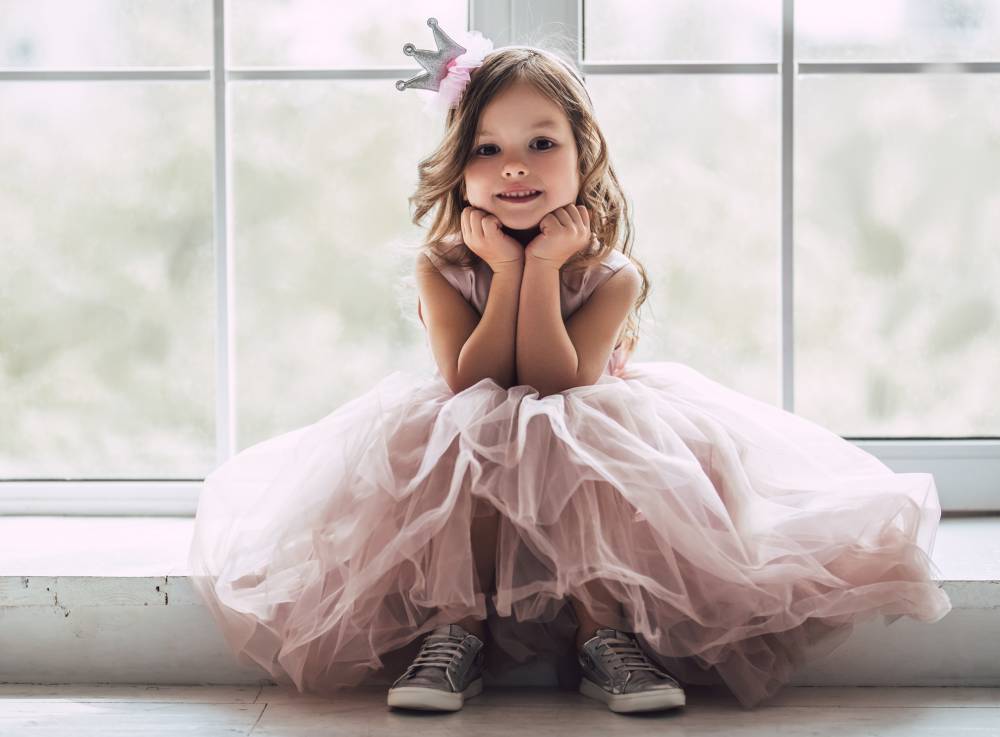 robe de princesse fillette