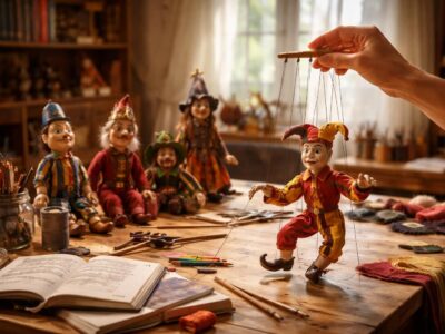 découvrez des histoires courtes pour marionnettes, conçues pour stimuler l'improvisation et offrir des moments créatifs et ludiques accessibles à tous.