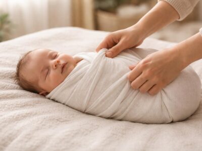 découvrez la technique d'emmaillotage du bébé avec une couverture pour apaiser votre nouveau-né en toute sécurité et favoriser son sommeil.